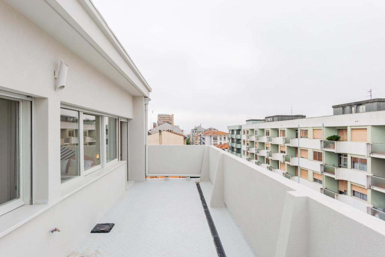 Appartamento Incredible Duplex Penthouse & Terraces & Parking OOporto Esterno foto
